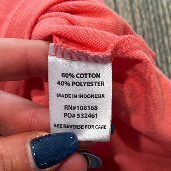 Intimately by Free People V-Neck T-Shirt Short Sleeve Pullover Pink Size S - Picture 4 of 4